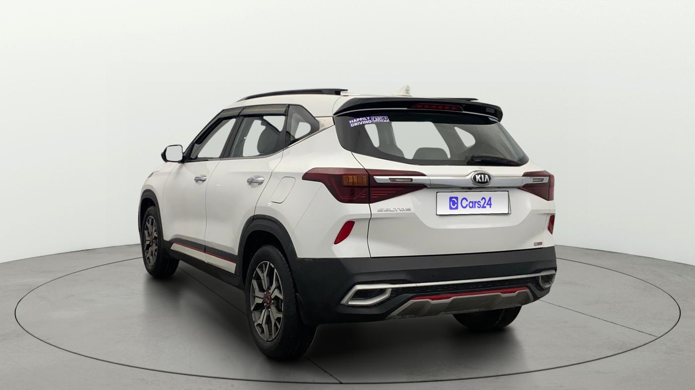 2020 KIA SELTOS GTX PLUS DCT 1.4 PETROL, Petrol, Automatic, 72,600 km, Left Back Diagonal