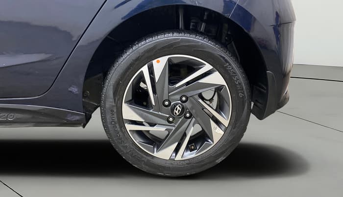 2022 Hyundai NEW I20 ASTA (O) 1.0 TURBO GDI DCT, Petrol, Automatic, 46,323 km, Left Rear Wheel