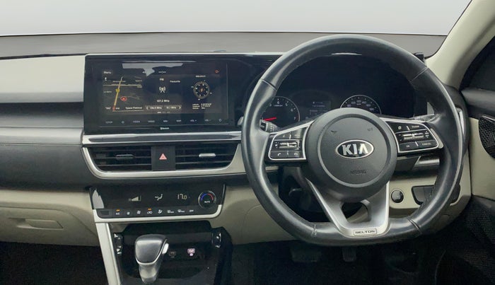 2020 KIA SELTOS HTX IVT 1.5 PETROL, Petrol, Automatic, 58,611 km, Steering Wheel Close Up