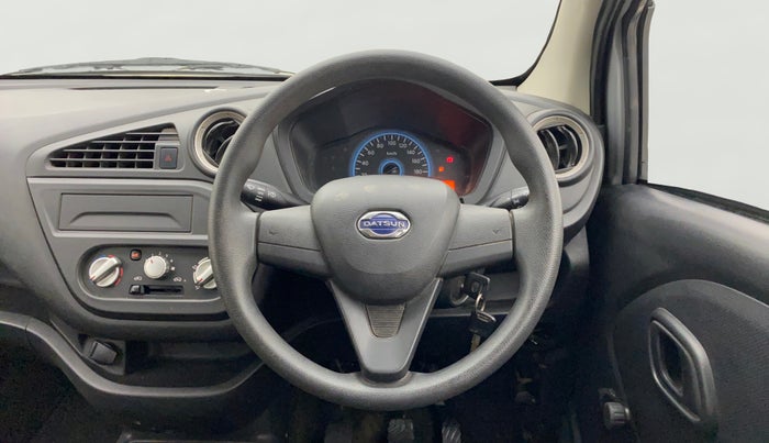 2019 Datsun Redi Go A, Petrol, Manual, 19,775 km, Steering Wheel Close Up