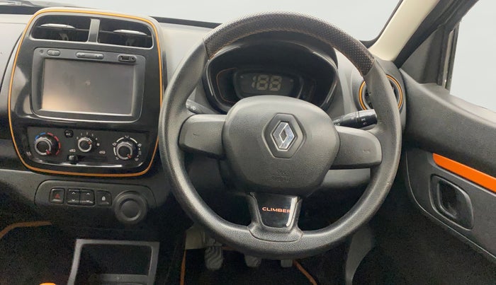 2018 Renault Kwid CLIMBER 1.0, Petrol, Manual, 41,556 km, Steering Wheel Close Up