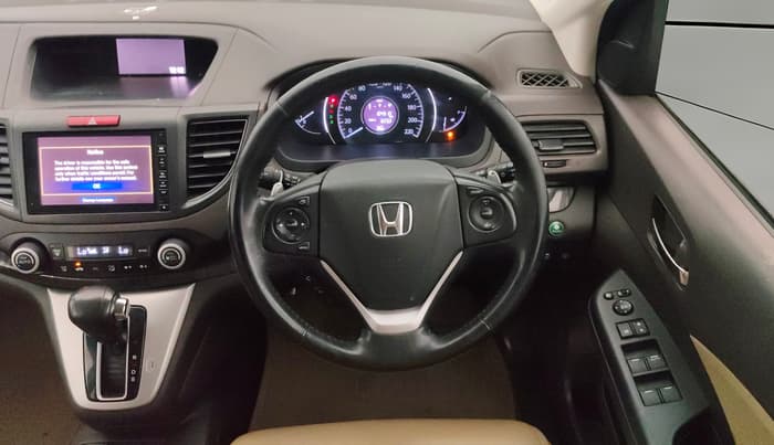2015 Honda CRV 2.4L 2WD AT, Petrol, Automatic, 1,04,498 km, Steering Wheel Close Up