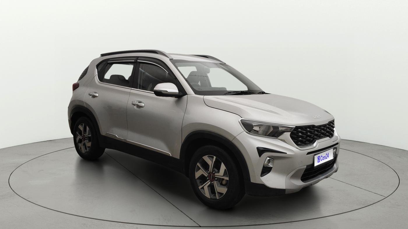2023 KIA SONET HTK PLUS 1.2, Petrol, Manual, 40,982 km, Right Front Diagonal
