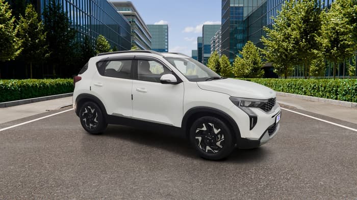 2026 KIA SONET HTK PLUS 1.2 PETROL MT, Petrol, Manual, 6,332 km, Right Front Diagonal