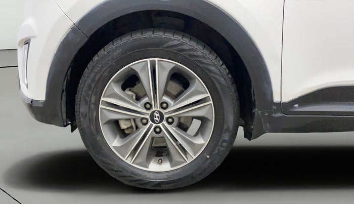 2016 Hyundai Creta SX PLUS AT 1.6 PETROL, Petrol, Automatic, 74,097 km, Left Front Wheel