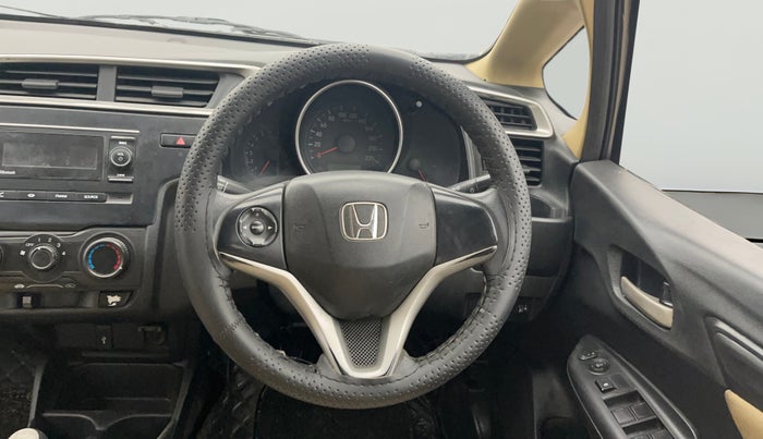 2016 Honda Jazz 1.2L I-VTEC S, Petrol, Manual, 1,41,338 km, Steering Wheel Close Up