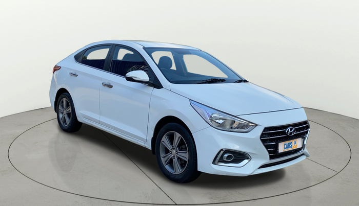 2018 Hyundai Verna 1.4 EX PETROL, Petrol, Manual, 1,09,063 km, Right Front Diagonal
