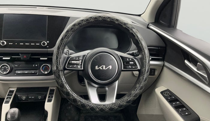 2022 KIA CARENS PRESTIGE 1.5 PETROL 7 STR, Petrol, Manual, 34,307 km, Steering Wheel Close Up