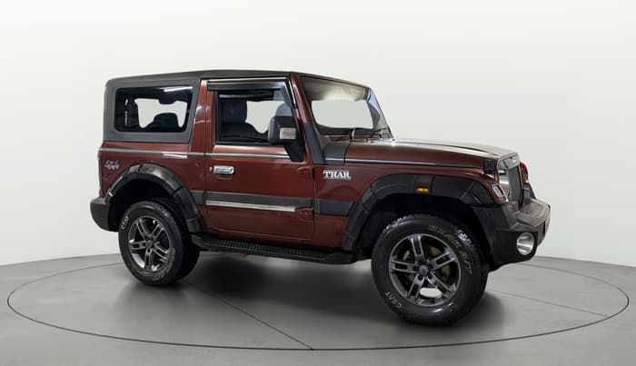 2021 Mahindra Thar LX HT PETROL 4WD MT, Petrol, Manual, 29,447 km, Right Front Diagonal