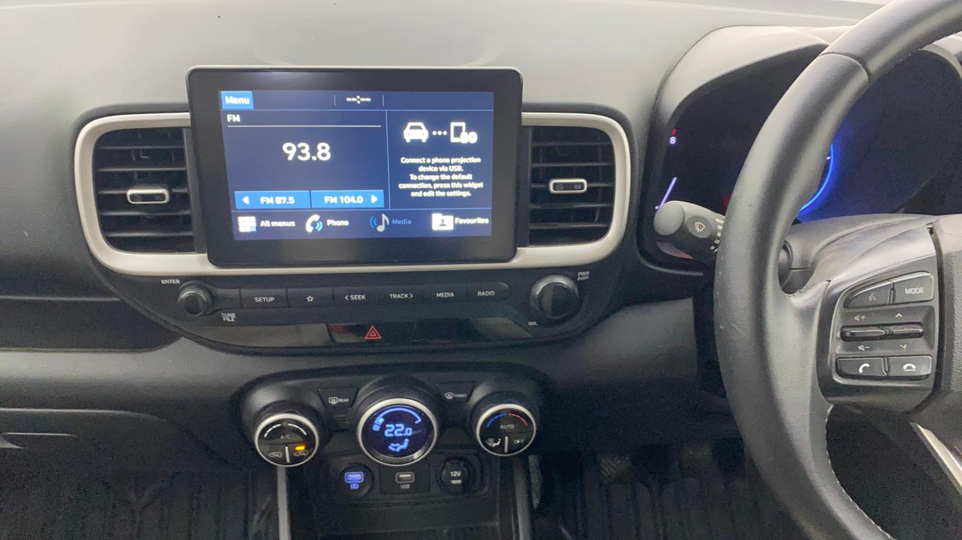 2020 Hyundai VENUE SX 1.0 TURBO, Petrol, Manual, 60,493 km, Air Conditioner