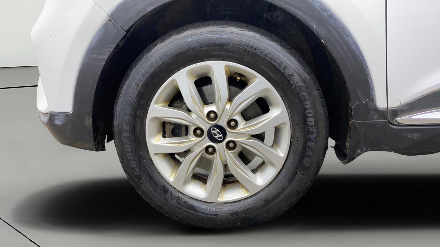 2019 Hyundai Creta SX 1.6 PETROL, Petrol, Manual, 71,876 km, Left Front Wheel