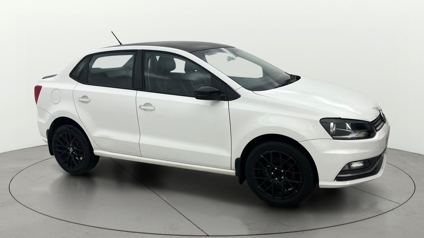 2018 Volkswagen Ameo HIGHLINE PLUS 1.5L AT 16 ALLOY, Diesel, Automatic, 69,838 km, Right Front Diagonal