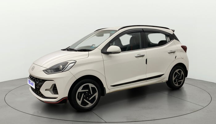 2024 Hyundai GRAND I10 NIOS SPORTZ AMT 1.2 KAPPA VTVT, Petrol, Automatic, 5,127 km, Left Front Diagonal