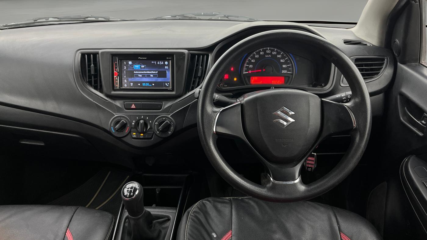 2017 Maruti Baleno SIGMA PETROL 1.2, Petrol, Manual, 93,386 km, Steering Wheel Close Up