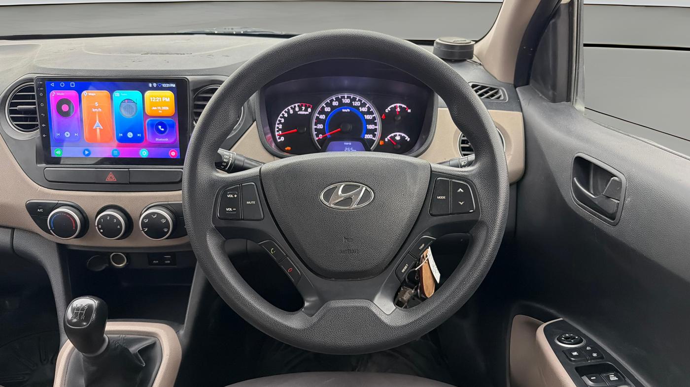 2019 Hyundai Grand i10 MAGNA 1.2 KAPPA VTVT, Petrol, Manual, 50,600 km, Steering Wheel Close Up