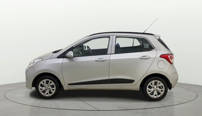2017 Hyundai Grand i10 SPORTZ (O) 1.2 KAPPA VTVT, Petrol, Manual, 79,962 km, Left Side