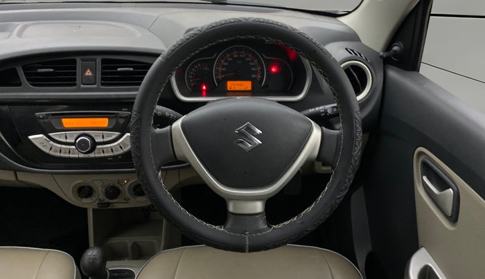 2015 Maruti Alto K10 VXI, Petrol, Manual, 25,462 km, Steering Wheel Close Up