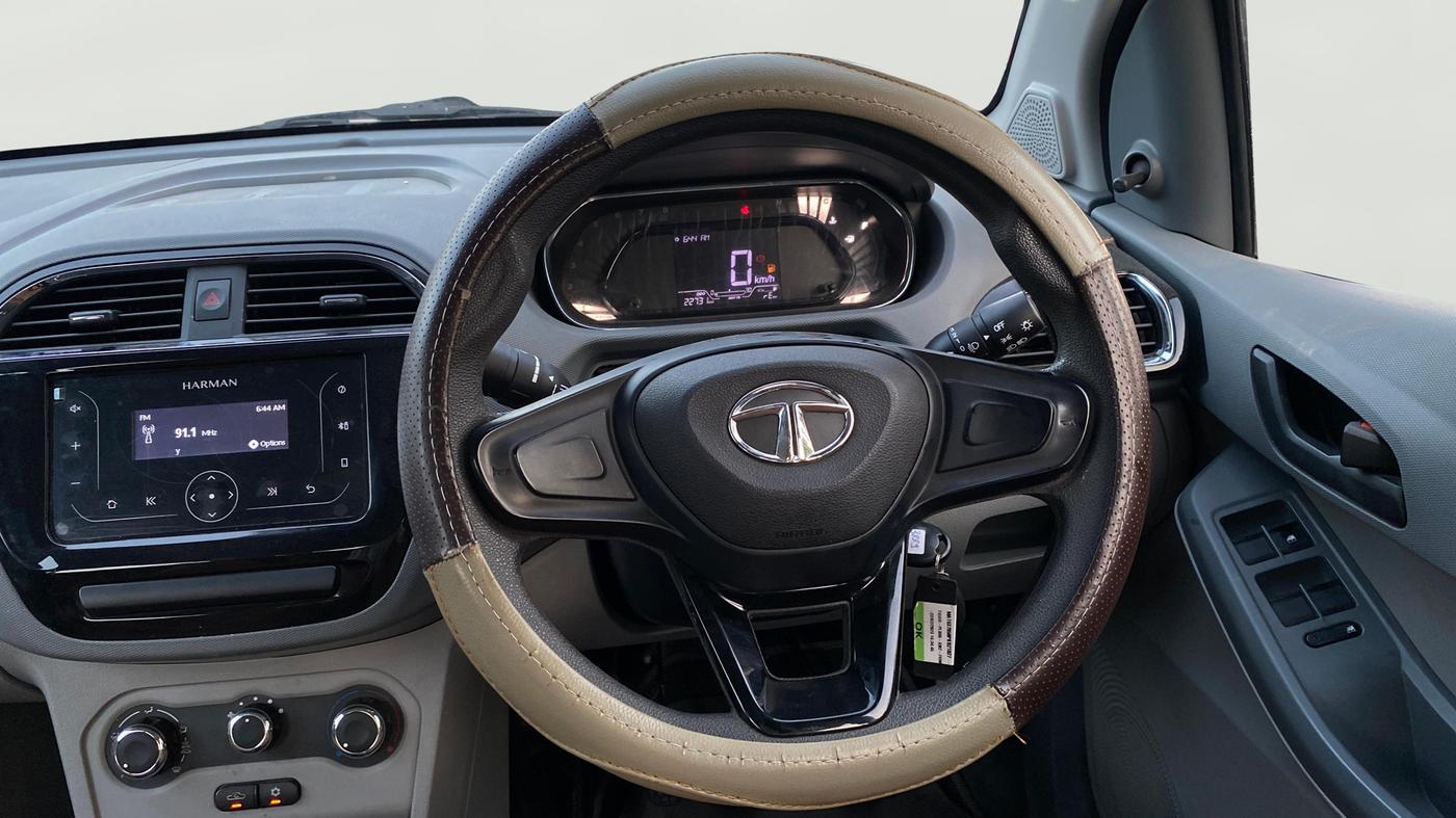 2023 Tata TIGOR XM PETROL, Petrol, Manual, 22,720 km, Steering Wheel Close Up