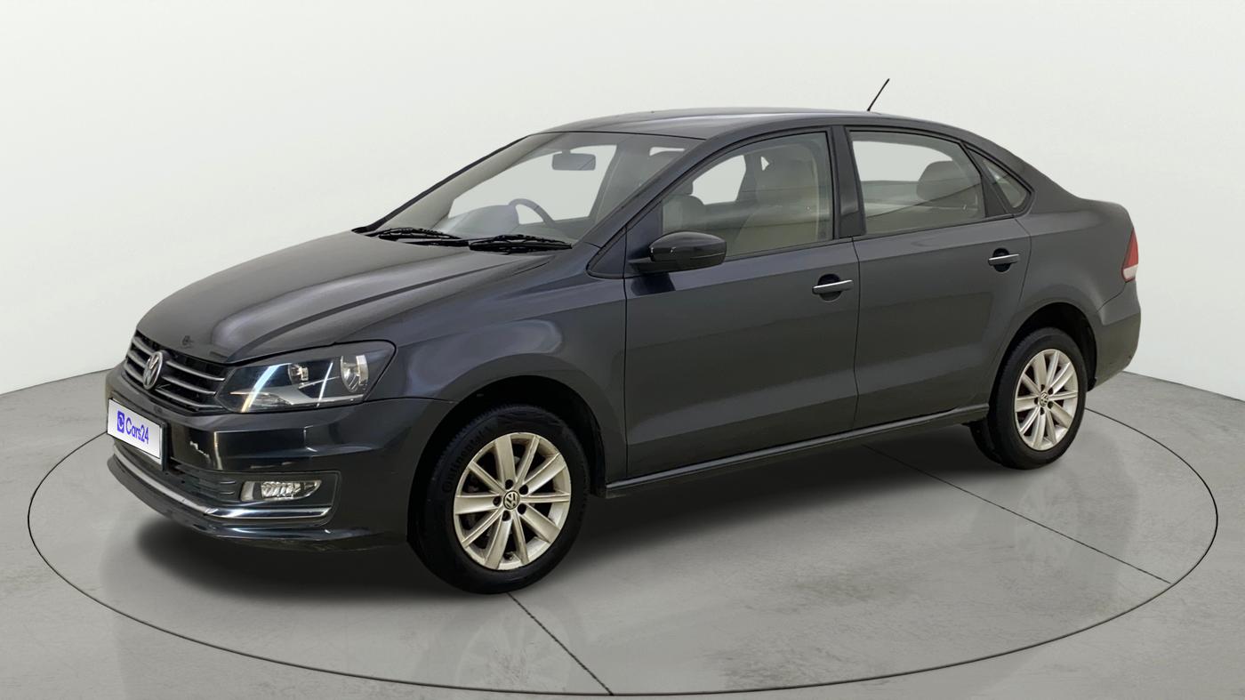 2015 Volkswagen Vento HIGHLINE 1.6 MPI, Petrol, Manual, 75,607 km, Left Front Diagonal