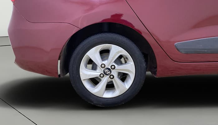 2017 Hyundai Xcent SX 1.2, CNG, Manual, 28,158 km, Right Rear Wheel