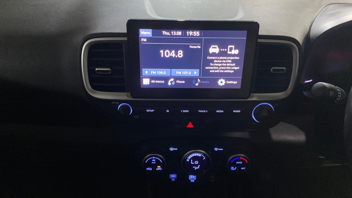 2021 Hyundai VENUE S+ 1.2, Petrol, Manual, 8,760 km, Air Conditioner