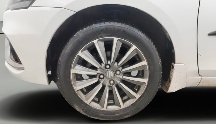 2019 Maruti Ciaz ALPHA  AT 1.5 SHVS PETROL, Petrol, Automatic, 94,150 km, Left Front Wheel