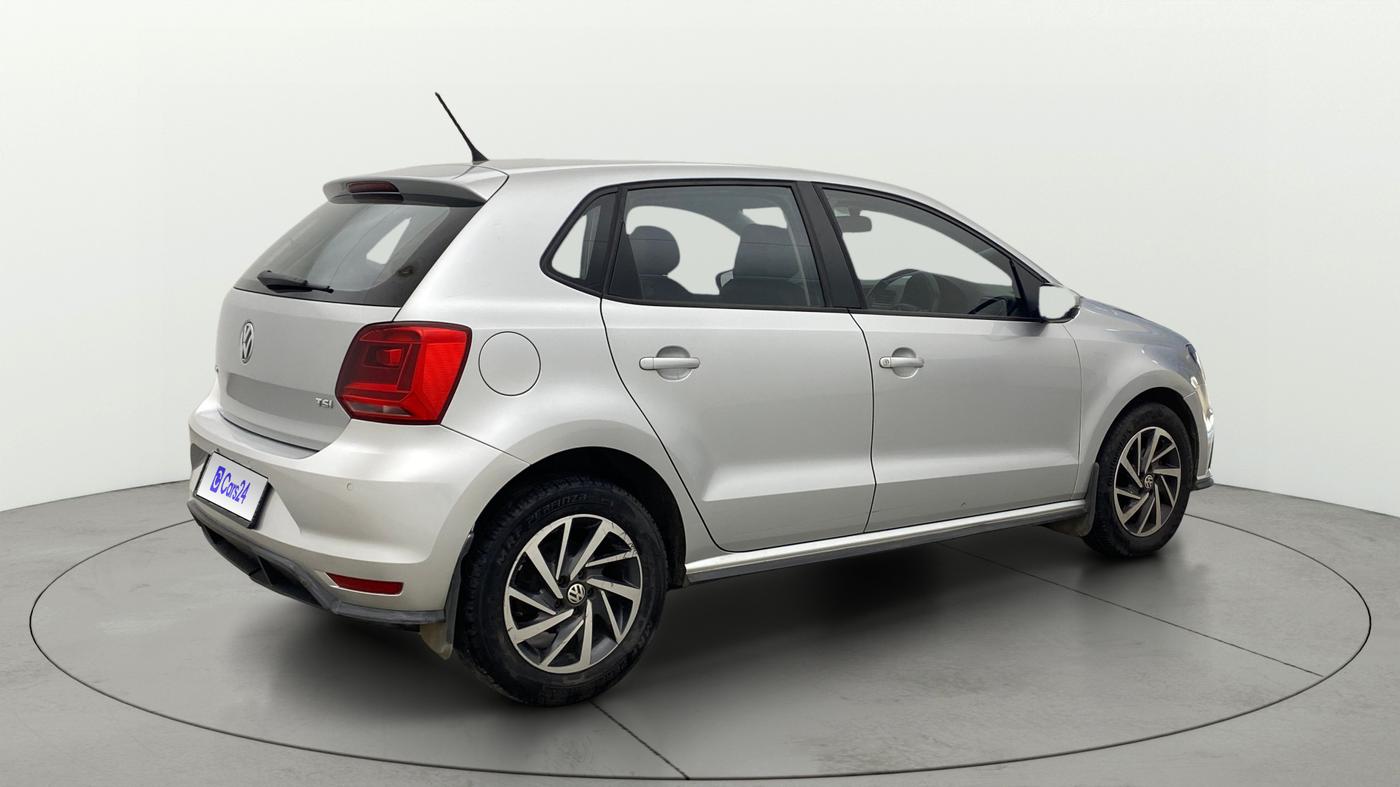 2021 Volkswagen Polo COMFORTLINE 1.0L TSI AT, Petrol, Automatic, 78,806 km, Right Back Diagonal