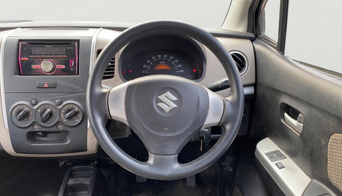 2014 Maruti Wagon R 1.0 LXI, Petrol, Manual, 43,819 km, Steering Wheel Close Up