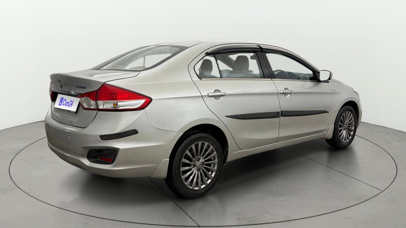 2017 Maruti Ciaz ALPHA 1.4 PETROL, Petrol, Manual, 36,276 km, Right Back Diagonal