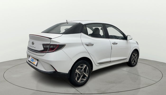 2020 Hyundai AURA SX+ 1.0 TURBO GDI MT, Petrol, Manual, 46,828 km, Right Back Diagonal