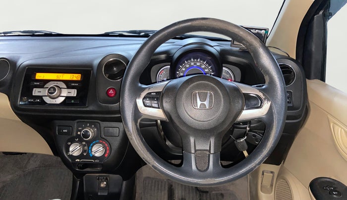 2015 Honda Amaze 1.2L I-VTEC S, Petrol, Manual, 95,974 km, Steering Wheel Close Up