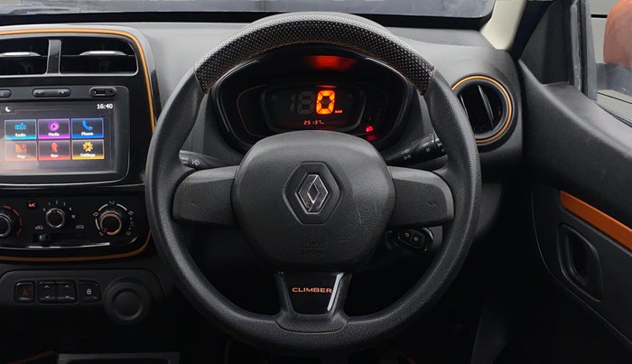 2018 Renault Kwid CLIMBER 1.0, Petrol, Manual, 25,132 km, Steering Wheel Close Up