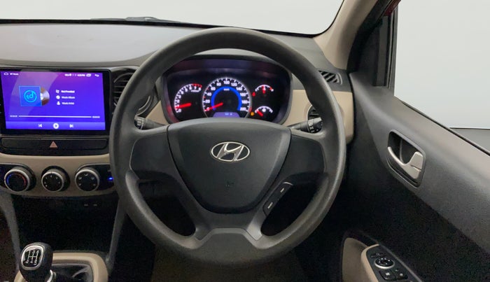 2014 Hyundai Grand i10 SPORTZ 1.2 KAPPA VTVT, CNG, Manual, 48,288 km, Steering Wheel Close Up