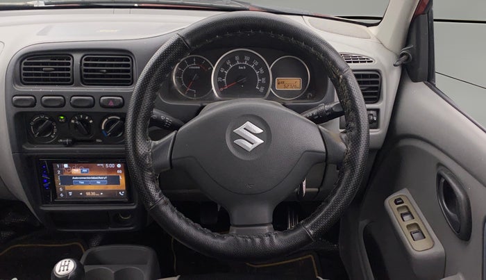 2014 Maruti Alto K10 VXI, Petrol, Manual, 52,722 km, Steering Wheel Close Up