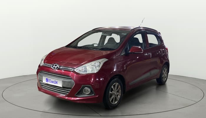 2015 Hyundai Grand i10 ASTA (O) 1.2 KAPPA VTVT, Petrol, Manual, 45,245 km, Left Front Diagonal