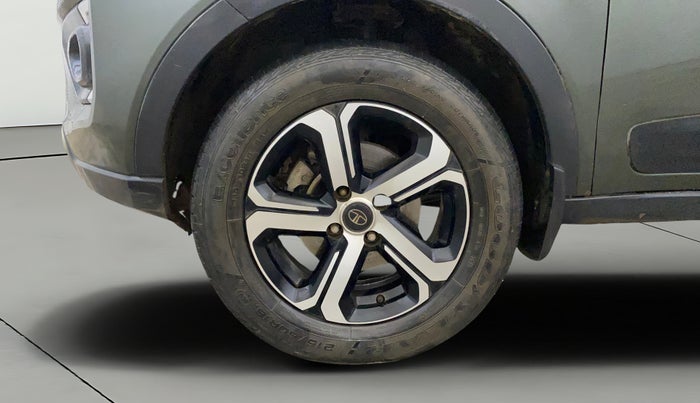 2021 Tata NEXON XZA PLUS (O) DIESEL, Diesel, Automatic, 60,757 km, Left Front Wheel