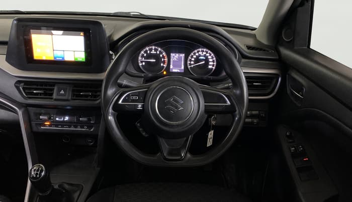2023 Maruti BREZZA VXI SMART HYBRID, Petrol, Manual, 56,664 km, Steering Wheel Close Up