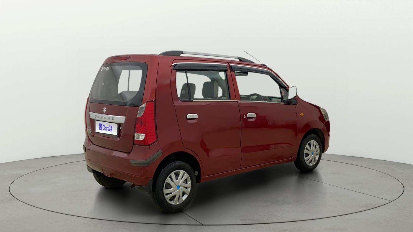 2018 Maruti Wagon R 1.0 LXI CNG, CNG, Manual, 65,863 km, Right Back Diagonal
