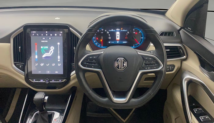2022 MG HECTOR SHARP 1.5 PETROL CVT, Petrol, Automatic, 24,061 km, Steering Wheel Close Up
