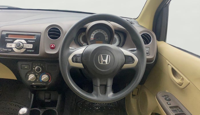 2012 Honda Brio S MT, Petrol, Manual, 31,081 km, Steering Wheel Close Up