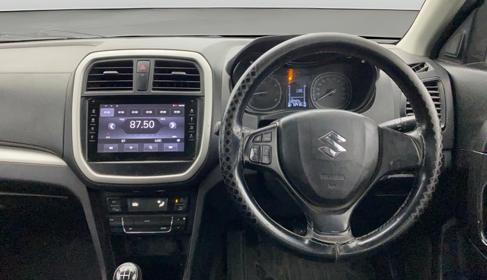 2021 Maruti Vitara Brezza VXI, Petrol, Manual, 52,412 km, Steering Wheel Close Up