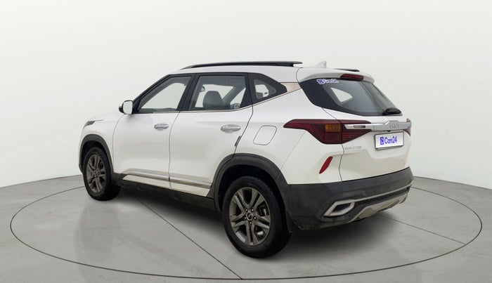 2022 KIA SELTOS HTX IVT 1.5 PETROL, Petrol, Automatic, 21,708 km, Left Back Diagonal