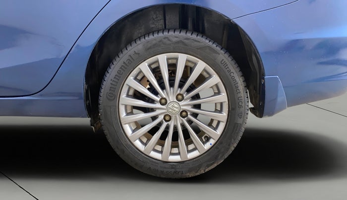 2017 Maruti Ciaz ALPHA  AT 1.4  PETROL, Petrol, Automatic, 74,262 km, Left Rear Wheel