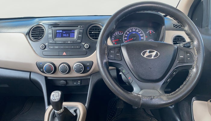2015 Hyundai Grand i10 SPORTZ 1.2 KAPPA VTVT, Petrol, Manual, 44,161 km, Steering Wheel Close Up