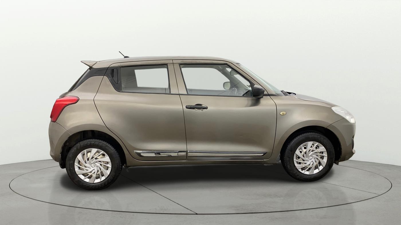 2018 Maruti Swift LXI, Petrol, Manual, 70,855 km, Right Side View