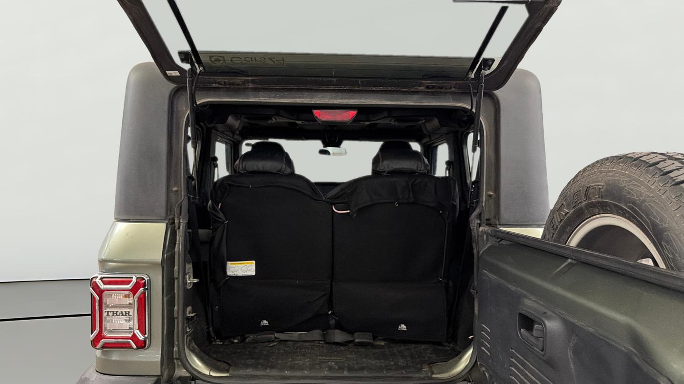 2021 Mahindra Thar LX HT PETROL 4WD MT, Petrol, Manual, 18,974 km, Boot Open Zoomed View