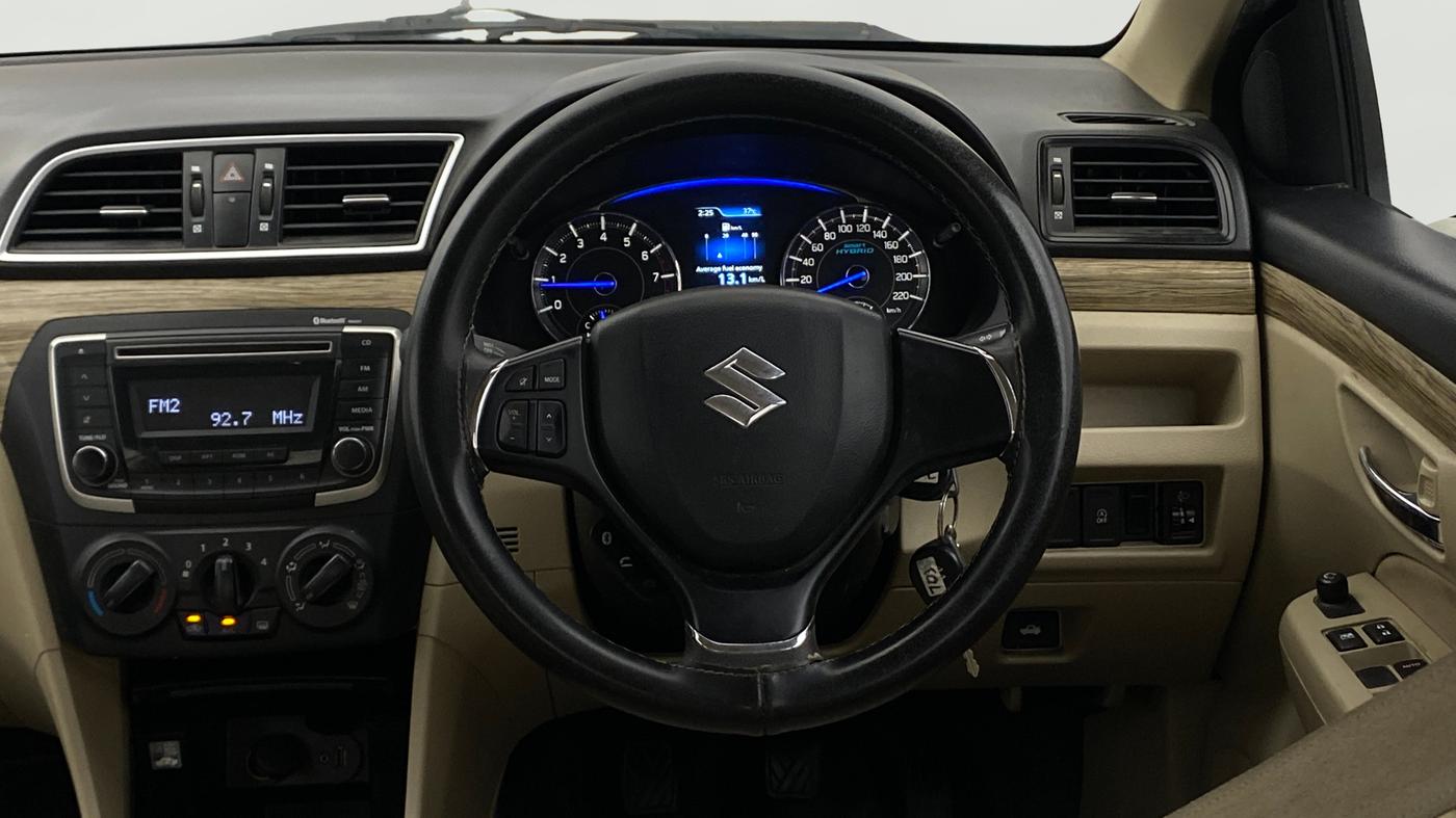 2021 Maruti Ciaz SIGMA 1.5 SHVS MT  PETROL, Petrol, Manual, 1,00,250 km, Steering Wheel Close Up