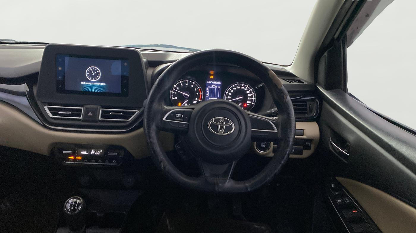 2023 Toyota Glanza G E-CNG, CNG, Manual, 74,710 km, Steering Wheel Close Up
