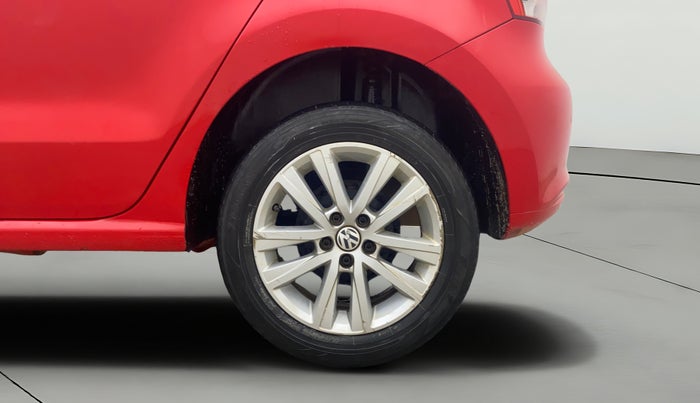 2013 Volkswagen Polo HIGHLINE DIESEL, Diesel, Manual, 1,47,745 km, Left Rear Wheel