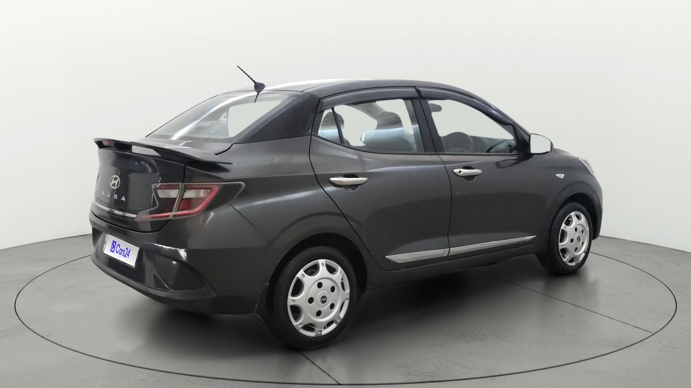 2023 Hyundai AURA S 1.2 CNG, CNG, Manual, 40,212 km, Right Back Diagonal